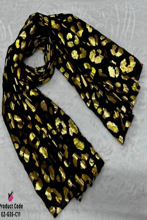 Supper Exclusive Foil Print Hijab