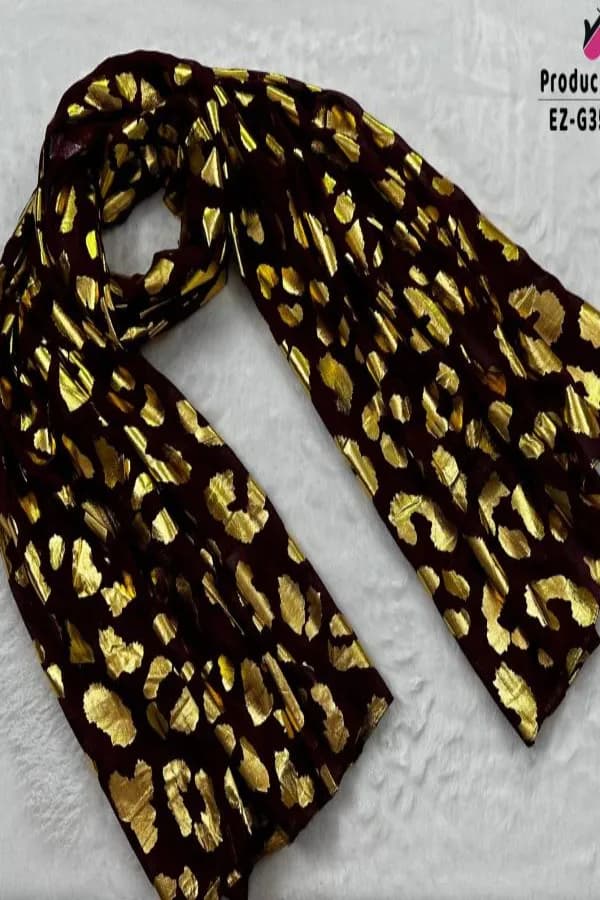 Supper Exclusive Foil Print Hijab