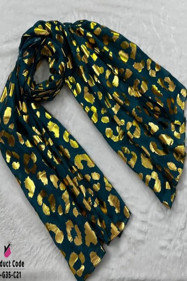 Supper Exclusive Foil Print Hijab
