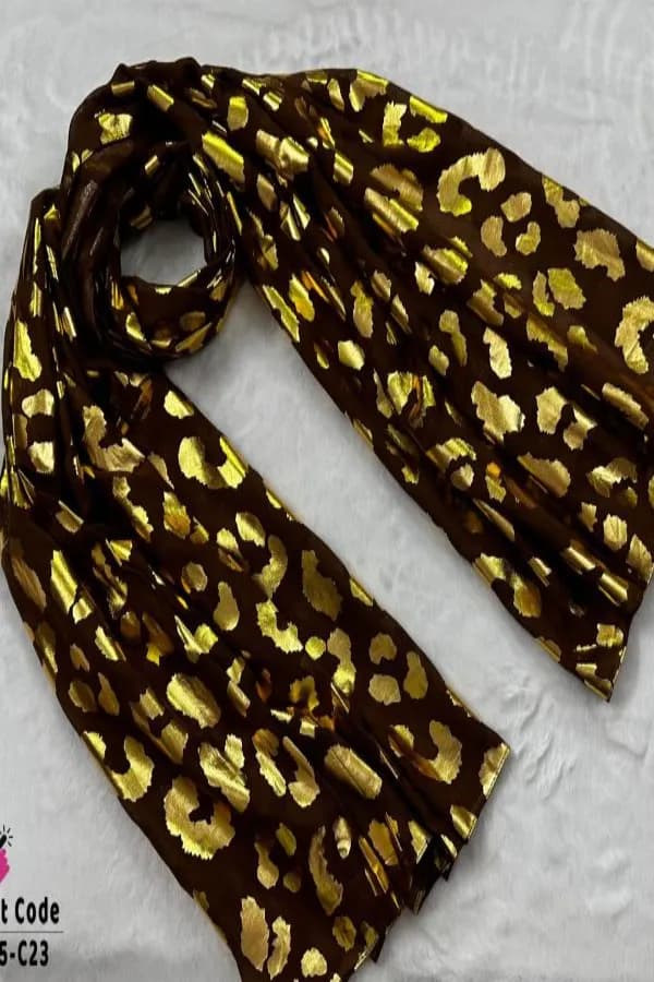 Supper Exclusive Foil Print Hijab