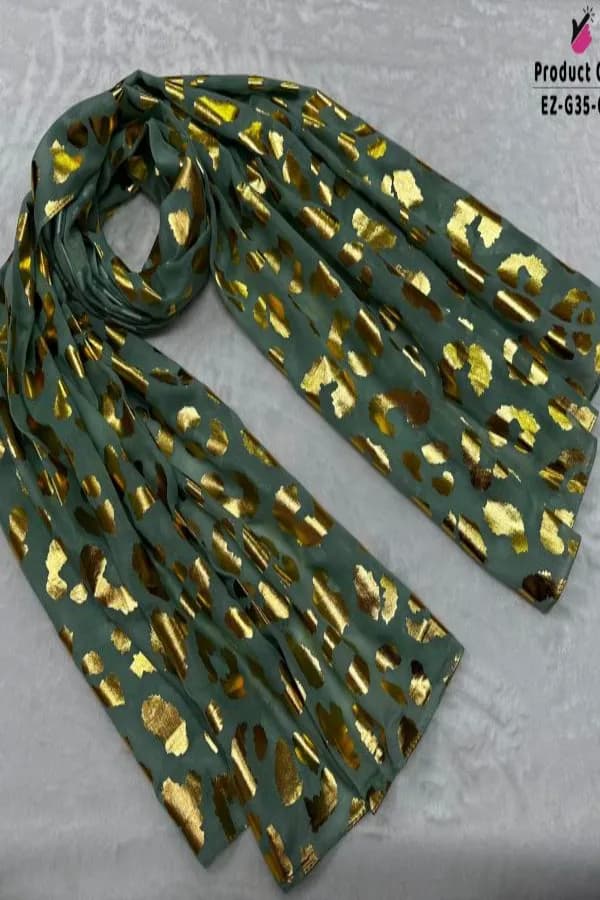 Supper Exclusive Foil Print Hijab