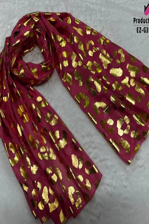 Supper Exclusive Foil Print Hijab