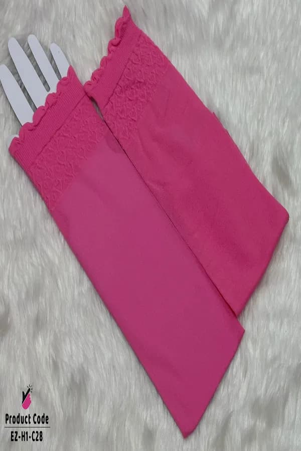 Premium Quality One Colored Hand sleeves