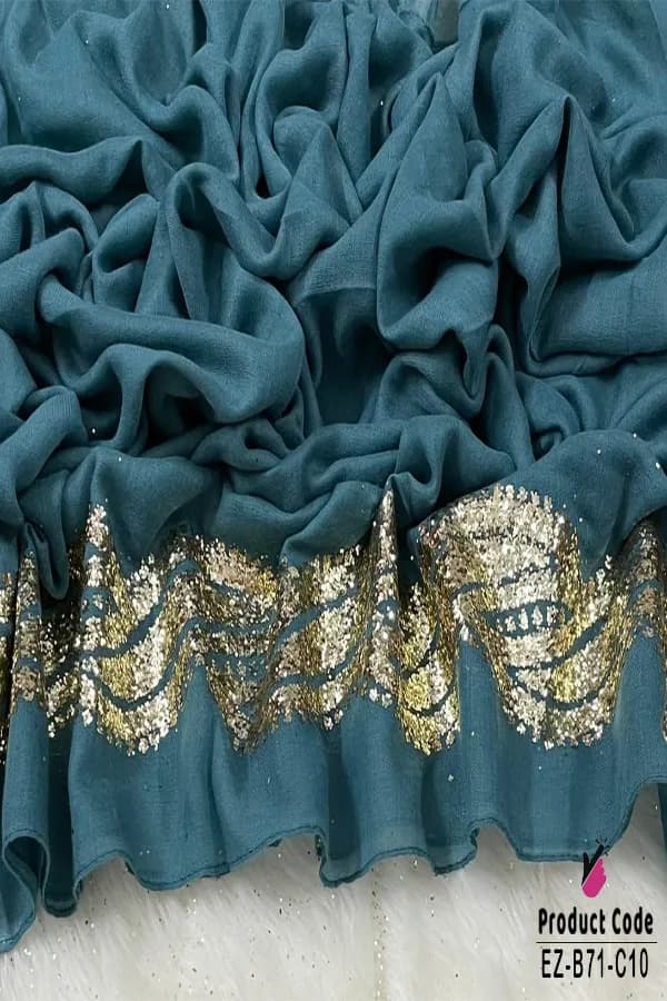 Zori work Cotton Hijab