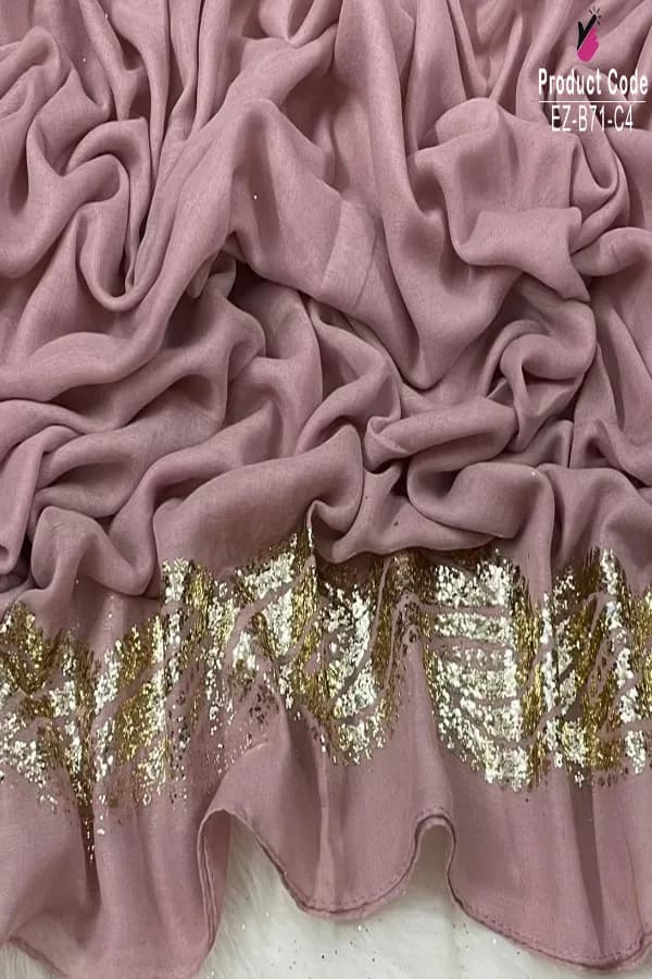 Zori work Cotton Hijab