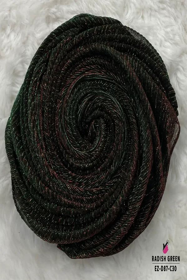 Crinkled Linen Hijab