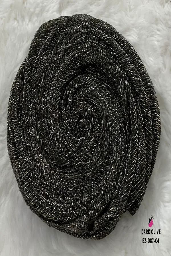 Crinkled Linen Hijab