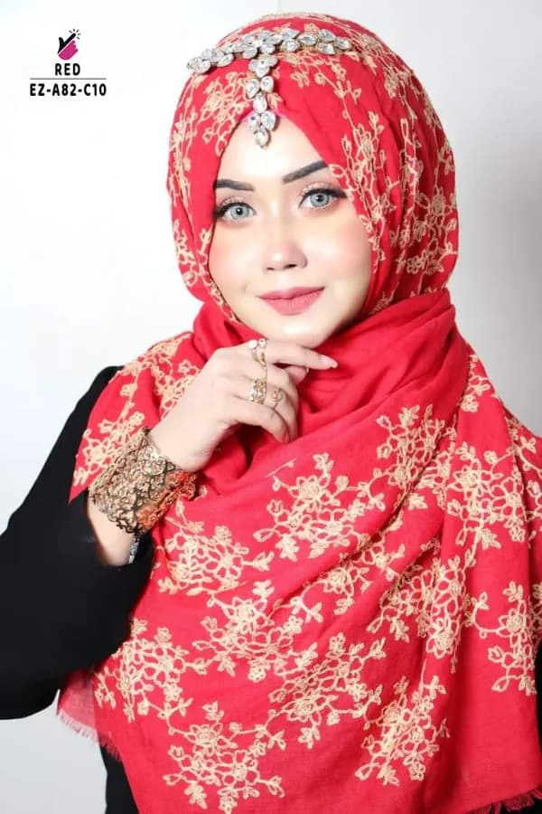 THE QUEEN OF EMBROIDERY HIJAB🧕🧕