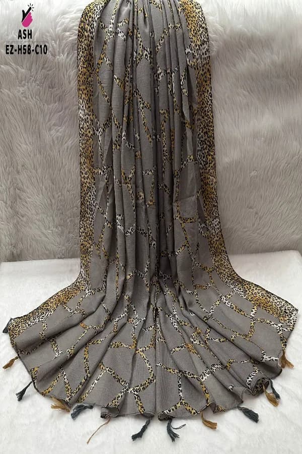 TIGER PRINT HIJAB