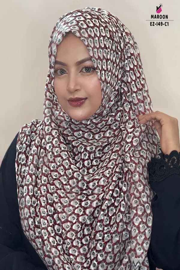 Printed hijab