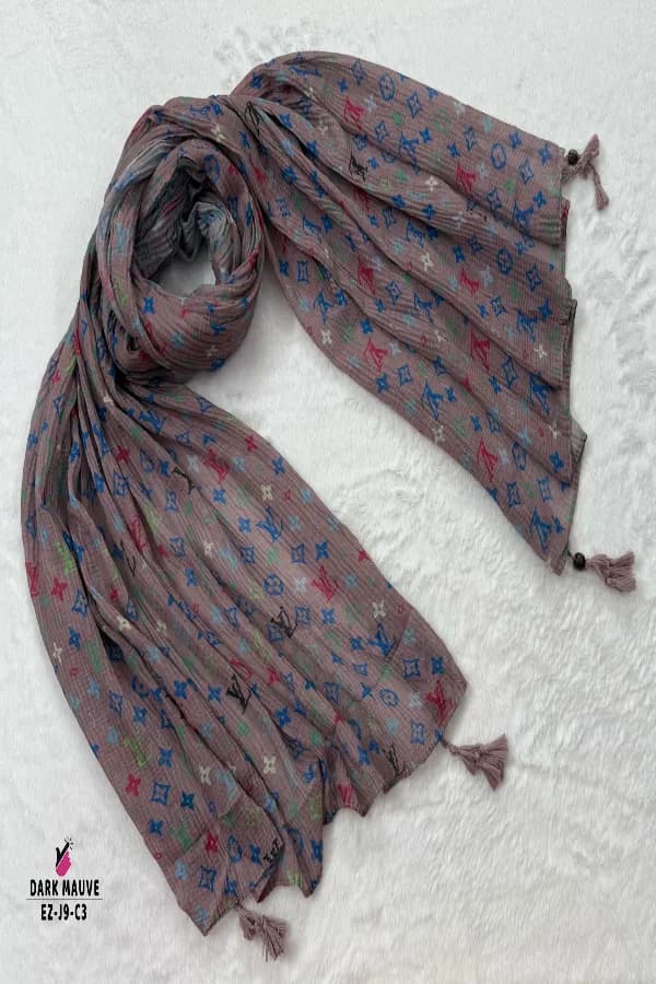 BRAND BEAUTY HIJAB WITH TASSEL WORK🧕🧕