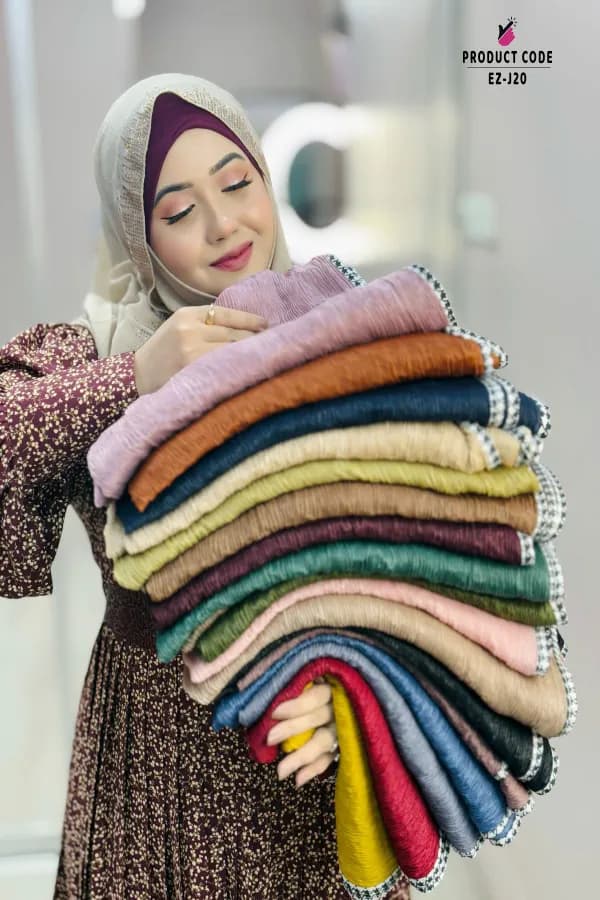 ZEBRA BORDER HIJAB