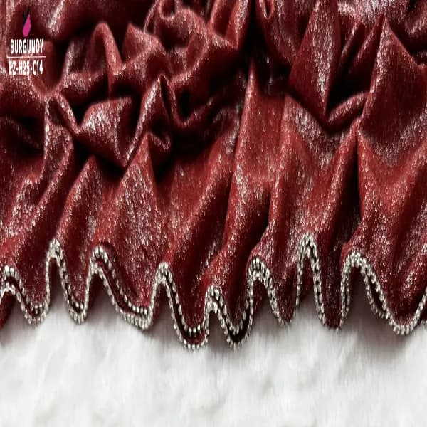Exclusive Zipper Border Hijab