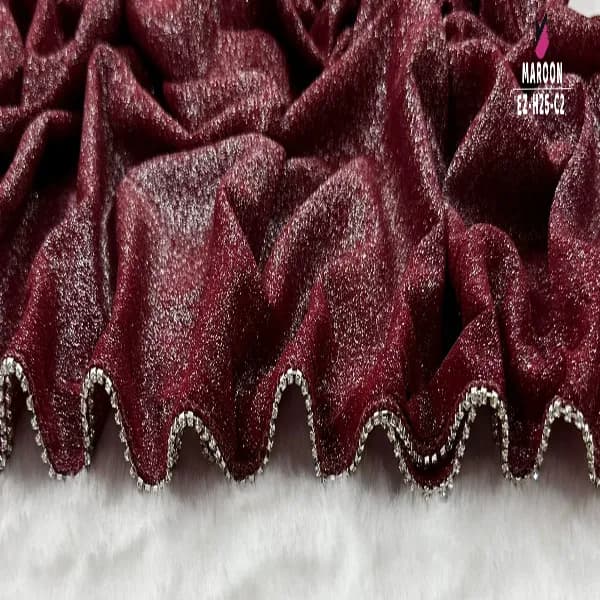 Exclusive Zipper Border Hijab
