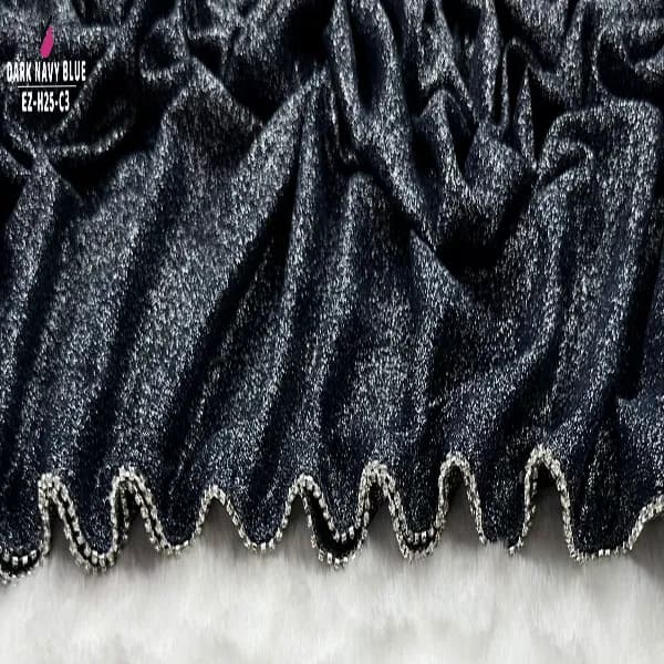 Exclusive Zipper Border Hijab