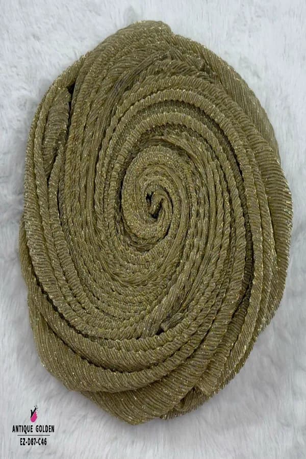 Crinkled Linen Hijab