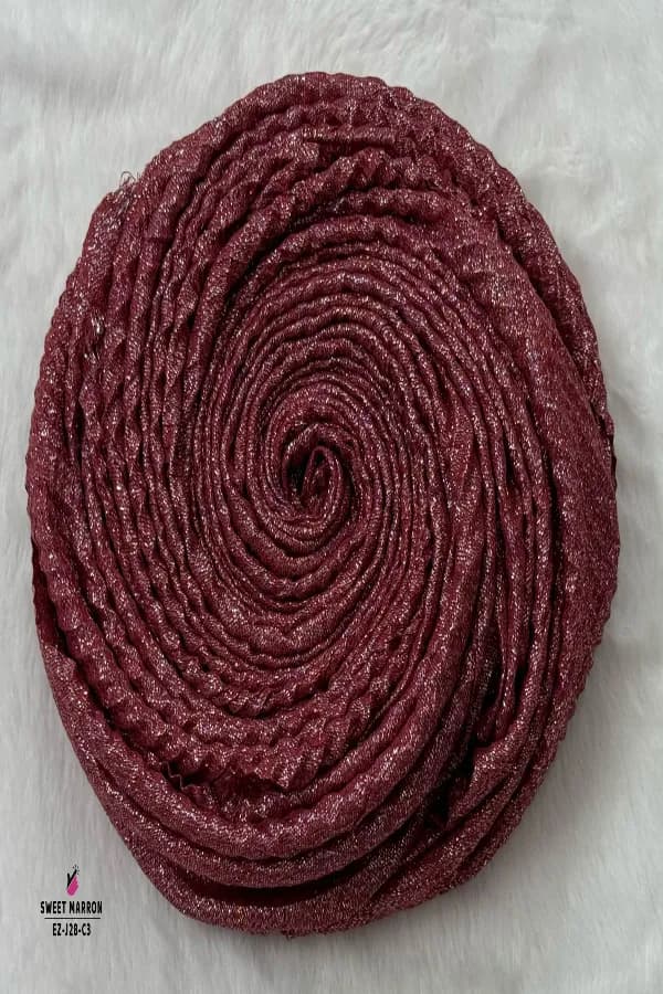 Shimmering hijab