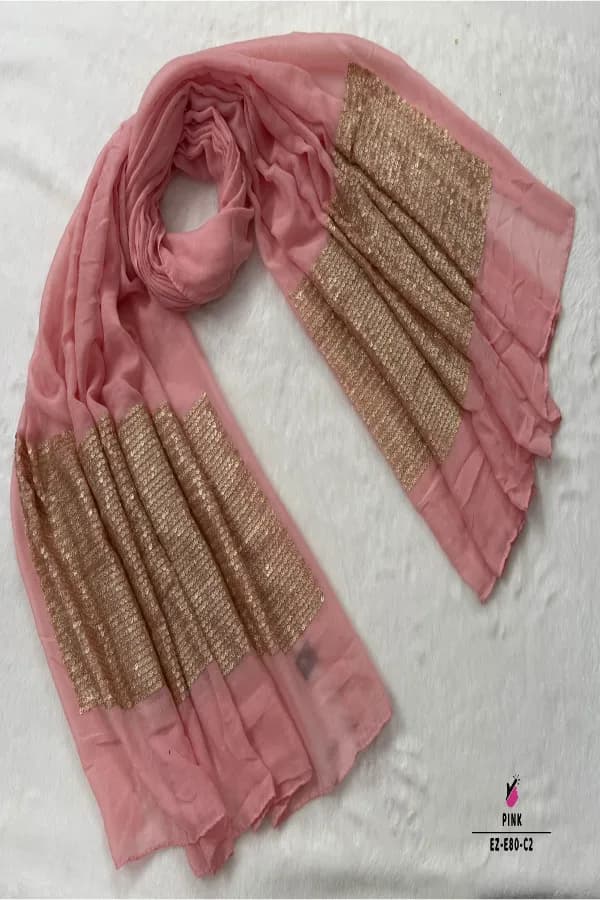 Super Gorgeous 💕💕
Both Side  Sequence Work HIJAB🧕