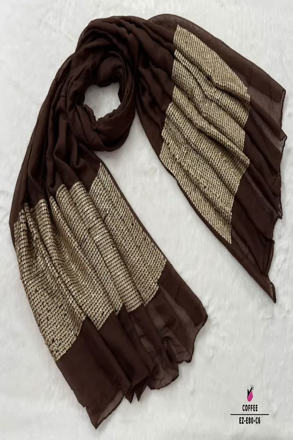 Super Gorgeous 💕💕
Both Side  Sequence Work HIJAB🧕