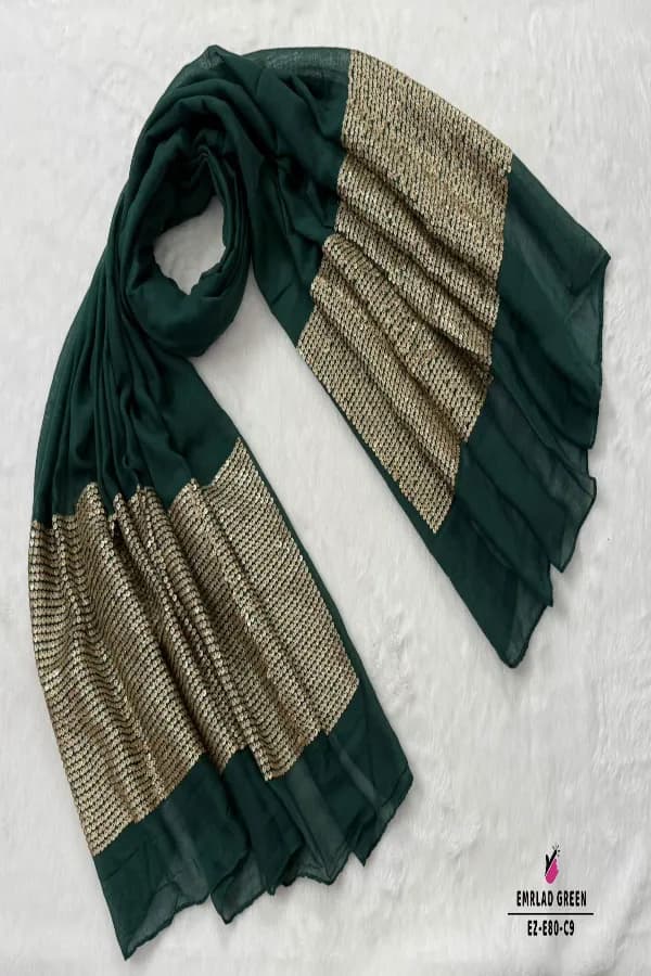 Super Gorgeous 💕💕
Both Side  Sequence Work HIJAB🧕