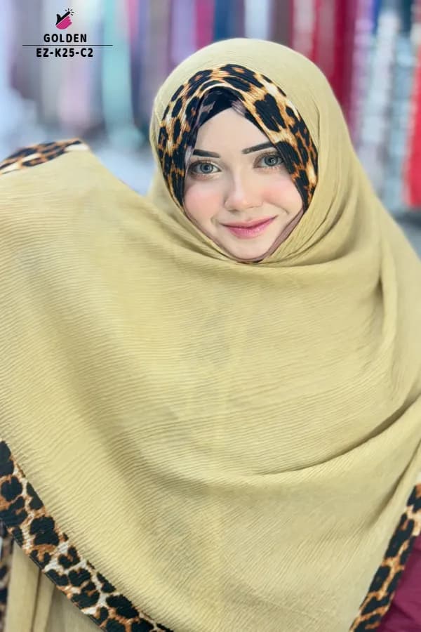EXCLUSIVE LEOPARD PRINTED HIJAB
