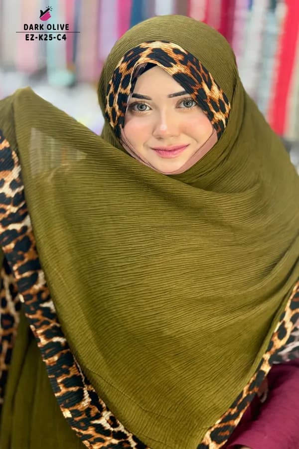 EXCLUSIVE LEOPARD PRINTED HIJAB