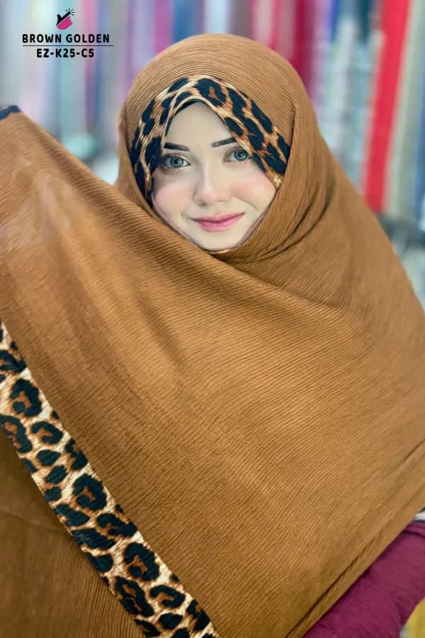 EXCLUSIVE LEOPARD PRINTED HIJAB