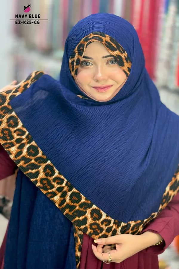 EXCLUSIVE LEOPARD PRINTED HIJAB