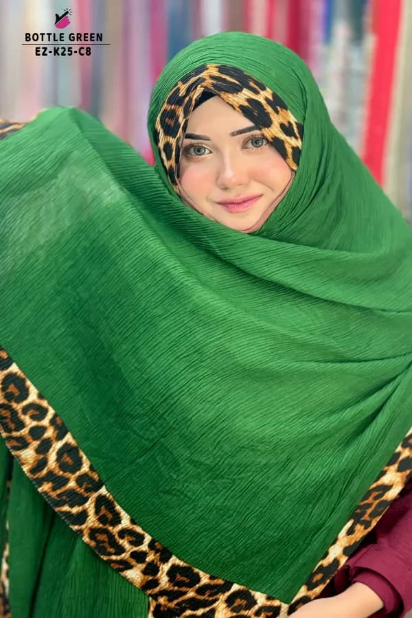EXCLUSIVE LEOPARD PRINTED HIJAB