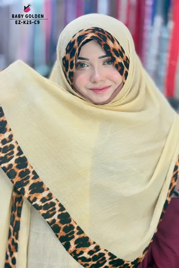 EXCLUSIVE LEOPARD PRINTED HIJAB