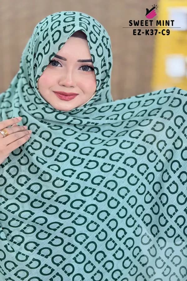 BRANDED PRINTED HIJAB