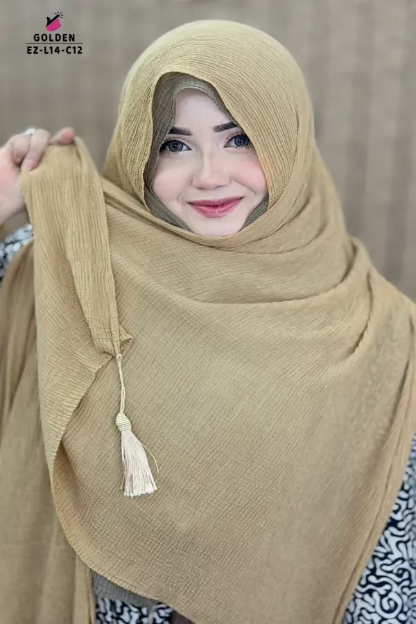 COMFY TASSEL WORK HIJAB