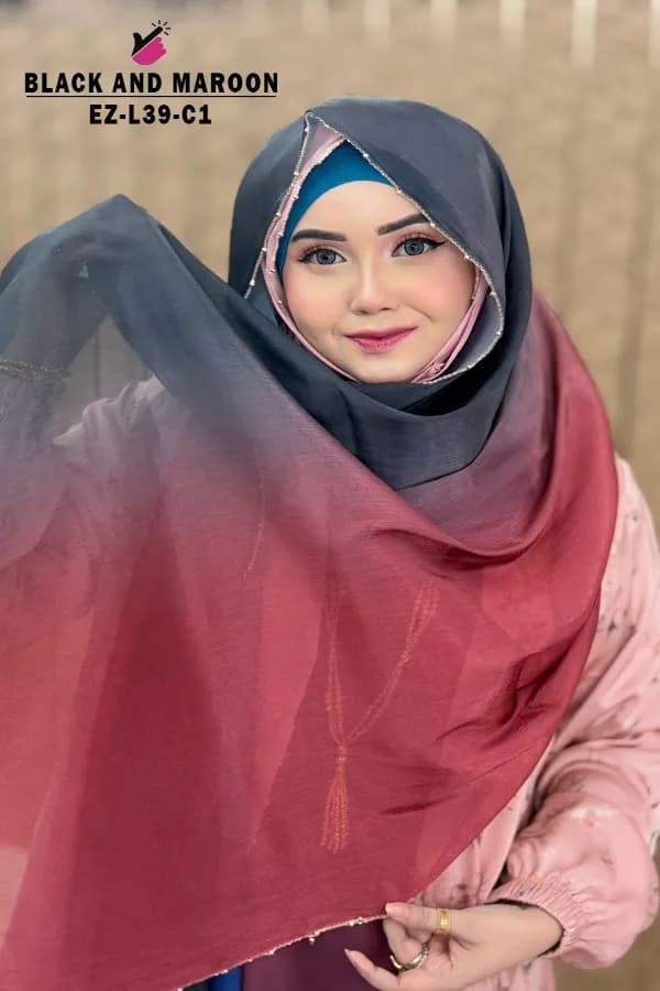 Gold Ombre Hijab