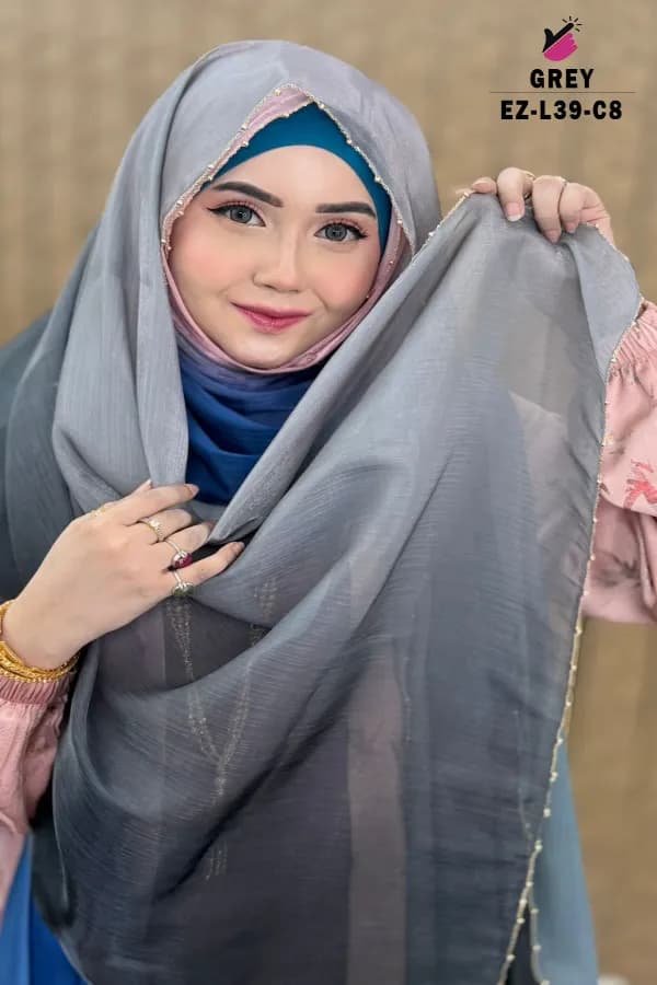 Gold Ombre Hijab