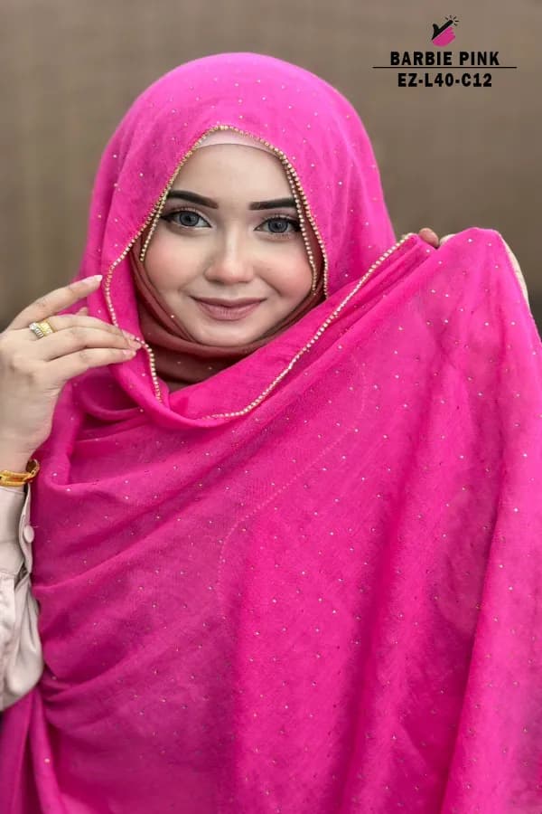 Zipper Stone Hijab