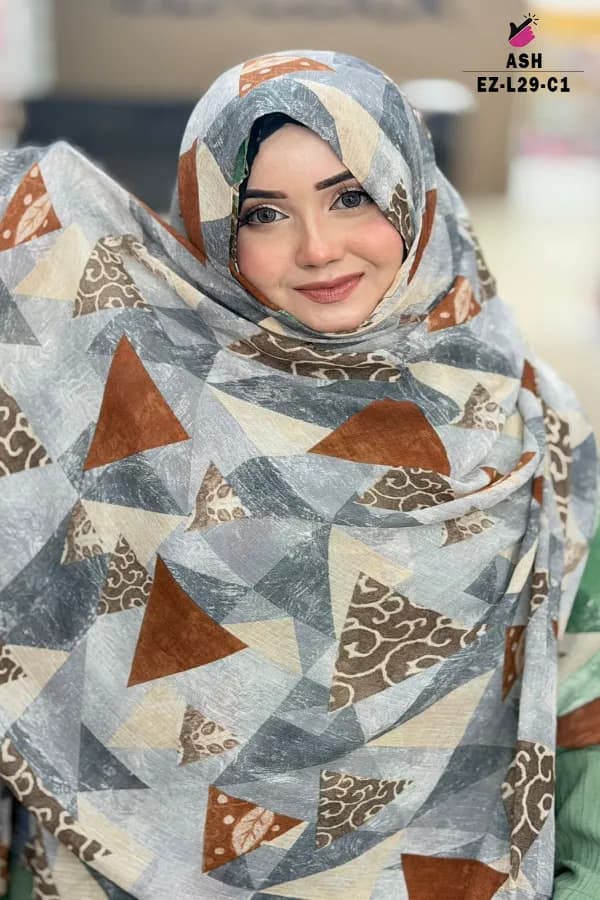 Printed hijab