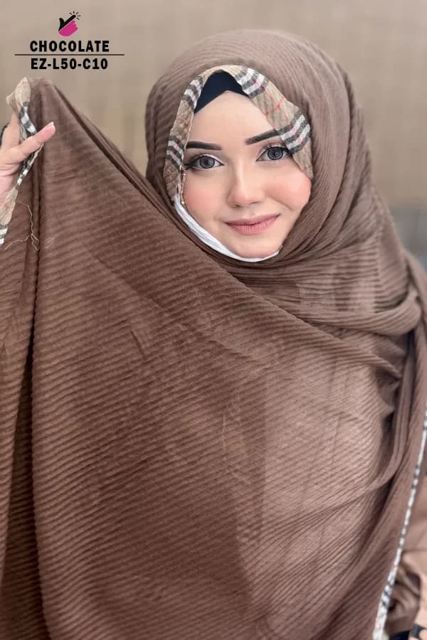 Branded Border hijab