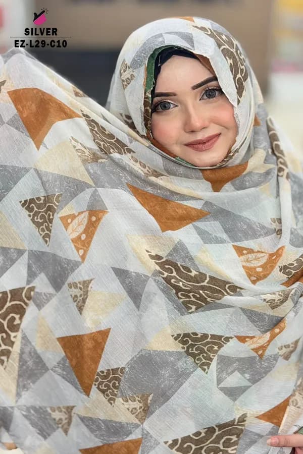 Printed hijab