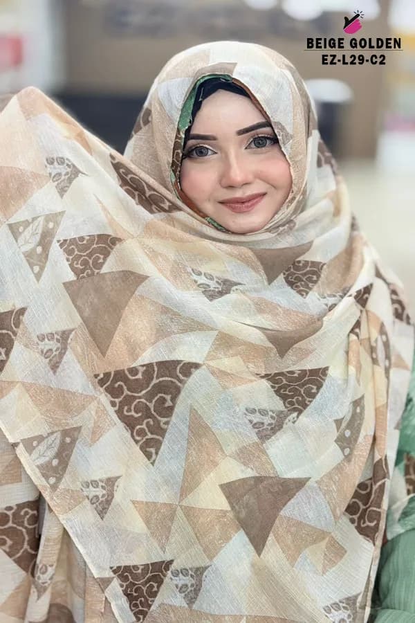 Printed hijab