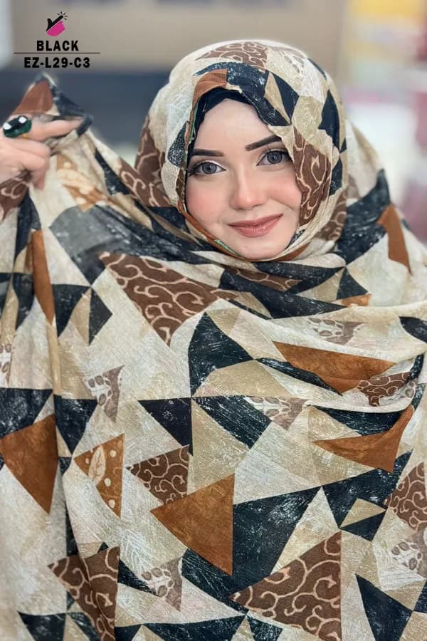 Printed hijab
