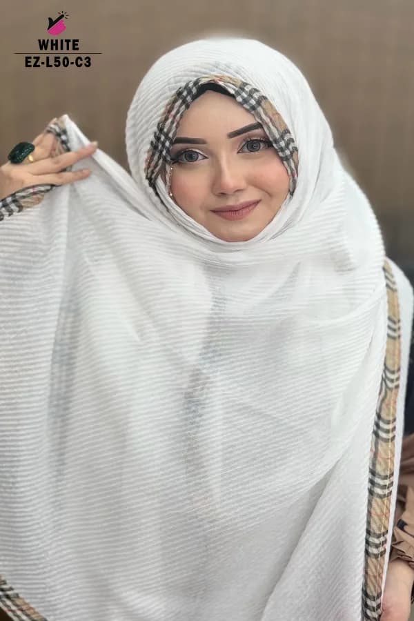 Branded Border hijab