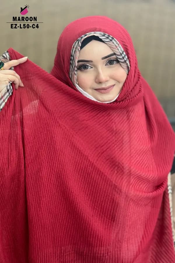 Branded Border hijab