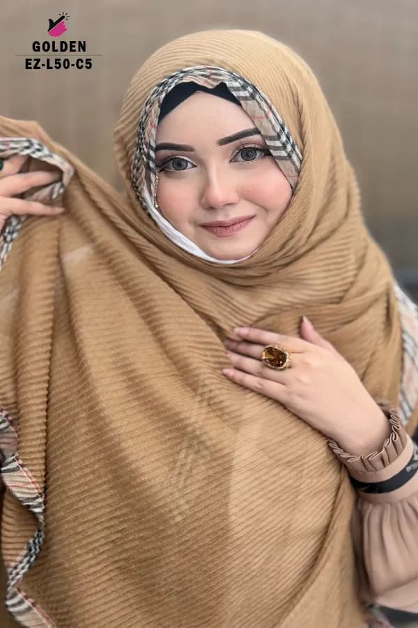 Branded Border hijab