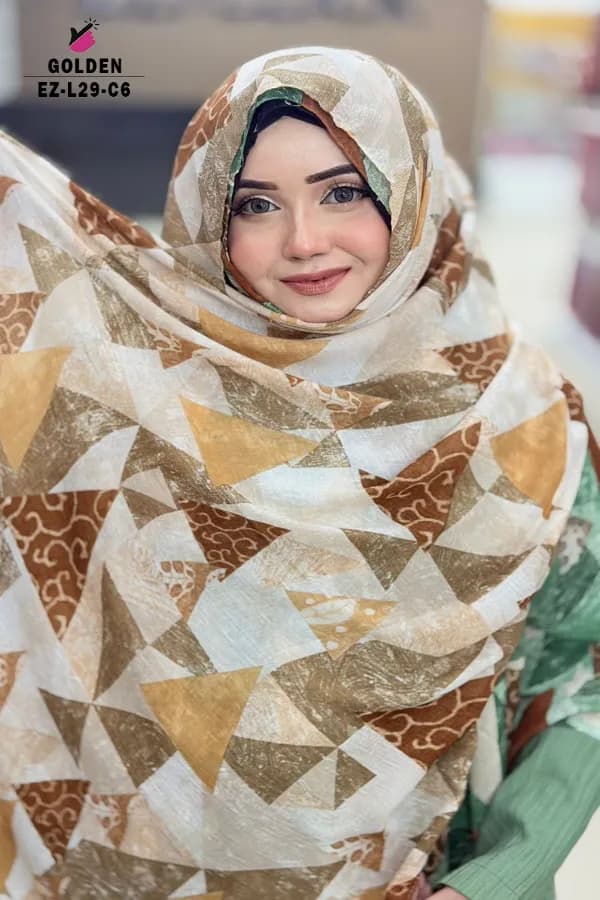 Printed hijab