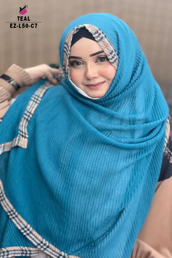 Branded Border hijab