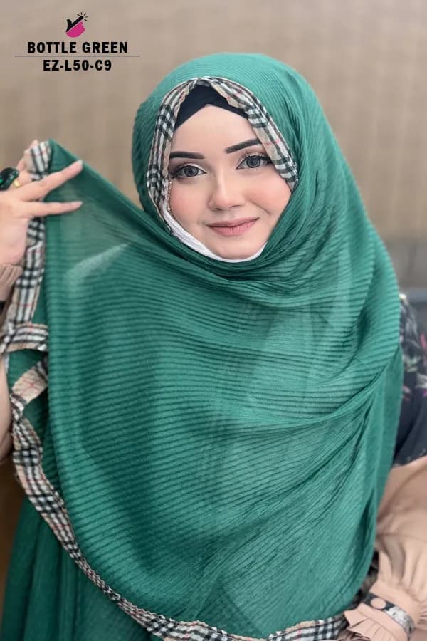 Branded Border hijab