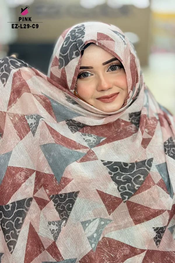 Printed hijab