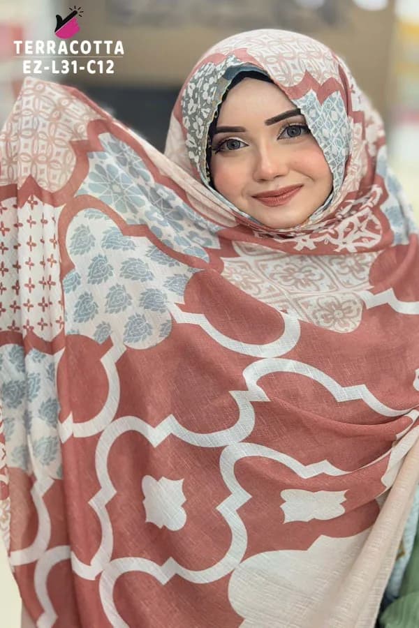 Printed hijab