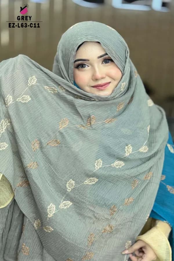 Embroidery Hijab