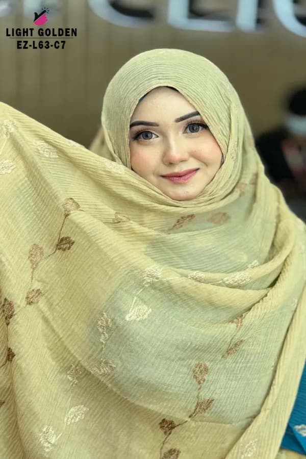 Embroidery Hijab